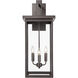 Barkeley 4 Light 30 inch Powder Coated Bronze Outdoor Wall Sconce
